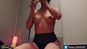Is this skinny mexican tessa teasing with oil and toys before fingering herself to orgasm?