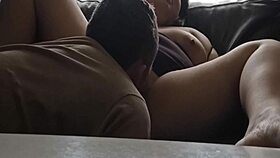 my lover licks my wife's pussy as i watch and masturbate