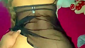 Sexy massage with big tits and ass in doggy style.