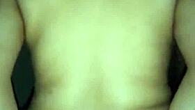 a quickie before sleep featuring big natural tits and ass