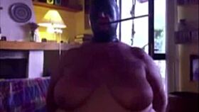 Augusta gets hooded and fucked while smoking a cigarette.