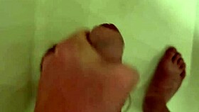 Man Masterbates in Shower While Wife Chats with Friend