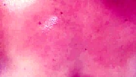 Latina milf bends over in bathroom, making him explode fast with doggystyle action.