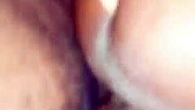 mature ebony milf enjoys doggie style with huge monster cock