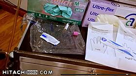 Watch a hot licensed reality show where physician’s appointment transforms into provocative scene