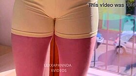 Shy Teen Gives Outdoor Blowjob, Ending with Facial on Blonde in POV