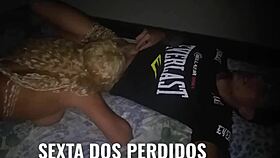 She gave the neighbor a tasty blowjob leading to orgasm