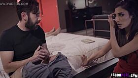 Gianna Dior is swallowing Tommy Pistol's balls deep