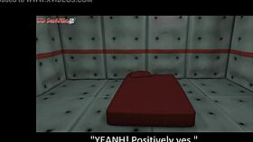 In the night club, a thai anime-inspired orgy unfolds with bareback assfucking and double penetration.