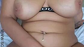 Slutty teacher getting off with her new toy