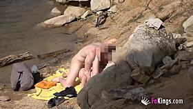 Jade Hunts Dudes for Wild Fucking at Lake!