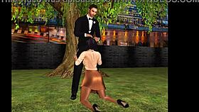 sweet appetizer leads to cartoon sex adventure