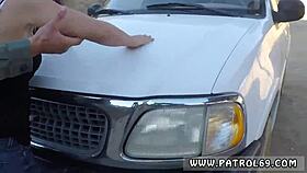 Pull Over, Brunette! Cop Wants Anal!