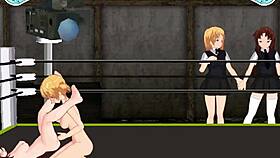 Princess Nina Faces Karin in a Steamy Ring Catfight Showdown