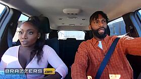 Hot Ebony Osa Lovely Rides a Hard Cock in a Steamy Toilet Encounter