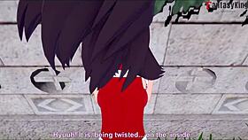 I watch momo yaoyorozu having sex in the streets pov