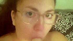 Horny Housewife Fucks Dildo Homemade