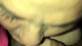 Busty Miss Swallow Sucks and Swallows in the Car