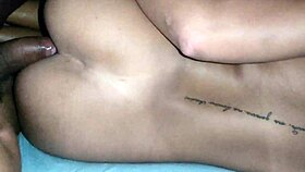 I fucked my stepson's ass from the side, he couldn't handle it