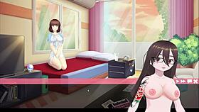 let's play with her new memory, big tits and monster cock in this anime hentai