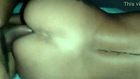 I fucked my stepson's ass from the side, he couldn't handle it