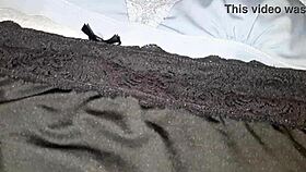 i jerked off and came in my best friend's black panties