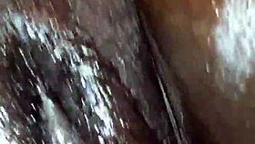 fucking my ex pal again, part 2 😏 big clit action with condom.