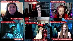 In Monsters University Roleplay, The Monster Claims Her Flesh On The Desk With Cum