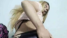Oh Wow, This Transvestite Is Masturbating So Deliciously!