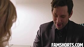 DEMI HAWKS GIVES BLOWJOB TO TOMMY PISTOL IN POV HARDCORE REALITY SCENE WITH HER SMALL TITS AND BIG ASS