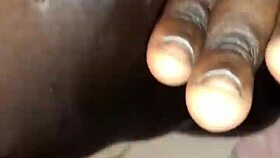 fucking my ex pal again, part 2 😏 big clit action with condom.