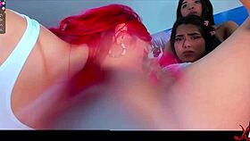 Lesbians Overwhelm Each Other with Intense Pleasure and Squirting.