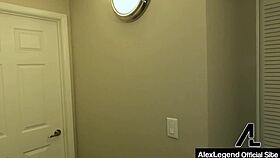 Aiden Ashley Dripping After Alex Legends' Cum