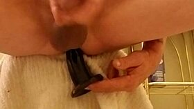 jerking off with cockring for hot cum explosion 😜