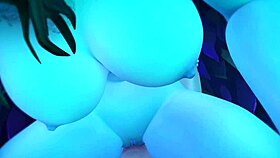 Night Elf from Wow Rides Cowgirl in Romantic Sex Scene with Orgasm