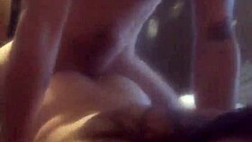 This queen gets bent over for doggystyle with a big cock