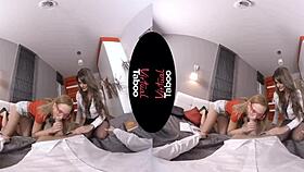 i'm watchin my step mom and daughter bein slutty