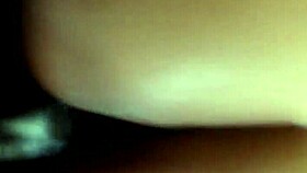 Black chick with fat ass pussy gets creamy on the dick