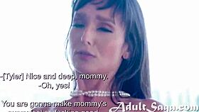 Stepmom Lexi Luna teaches me wild bedroom chemistry