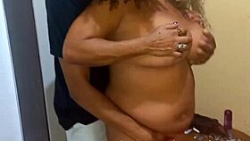 You Won't Believe How This Blonde Milf Teases The Maintenance Guy!