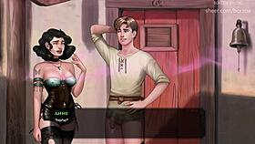 That sexy slut lets me cum in her mouth in busy street