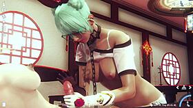 i'm gettin a massge from japanese babe