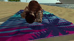 K and p on the beach reality