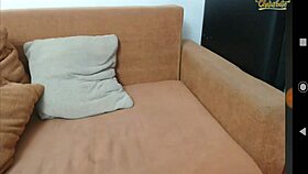 A latina babe shows off her huge beautiful natural tits on webcam