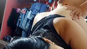 Pinay Ex-Wife Takes It Deep in Her Tight Ass for a Wild Ride.