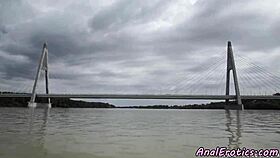 That babe is getting anally pounded and banged outdoors, wow