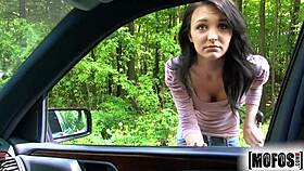 Mofos Com - Belle Claire - Stranded Teen with Natural Tits in Hardcore Cumshot Scene