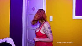 Latina Slut Takes Double Penetration From Two Neighbors