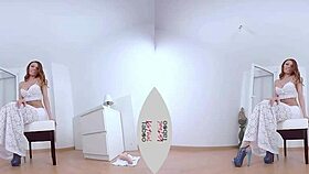 Kitana kneels with big boobs and dildo