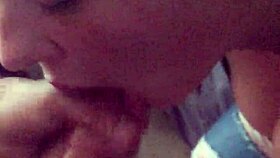 i made her swallow my cum after deepthroat